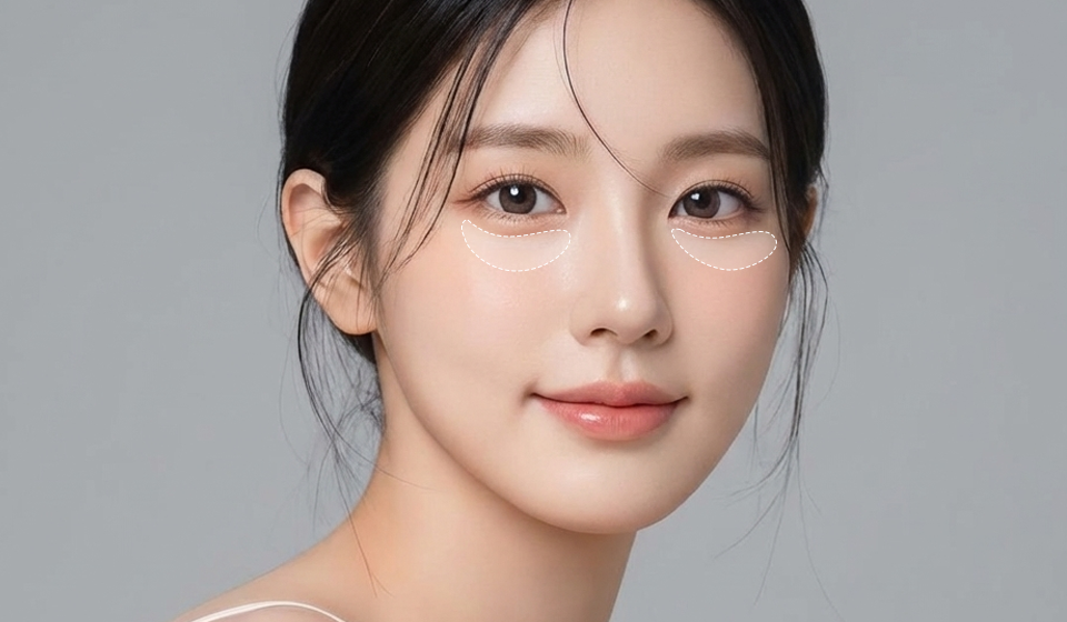 눈밑 쥬베룩 모델